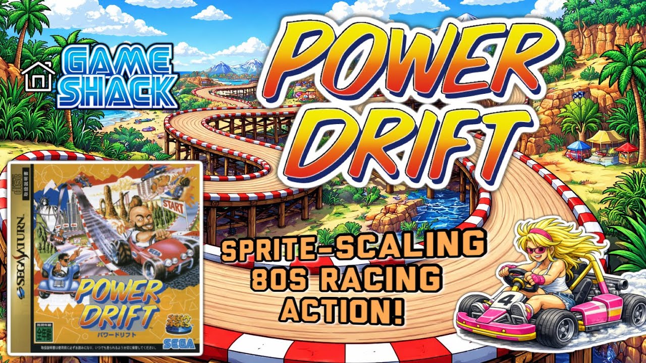 Обзор игры Power Drift для Sega Saturn