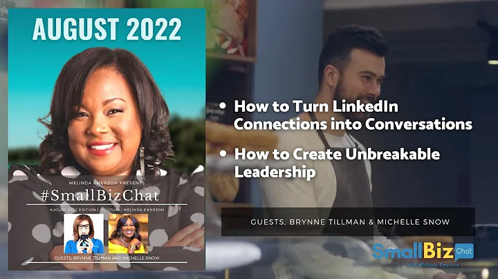 SmallBizChat with Melinda Emerson | Guests, Brynne...