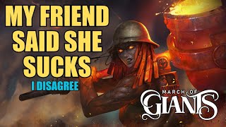 The BlackSmith Made Need Some Buffs - March of Giants