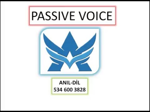 PASSIVE VOICE