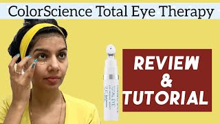 ColorScience eye 3 in 1 renewal therapy ( how to apply!!)