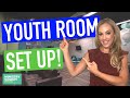Church Youth Ministry Room Set Up & Decorating Ideas -  Youth Room Walk Through (#018)