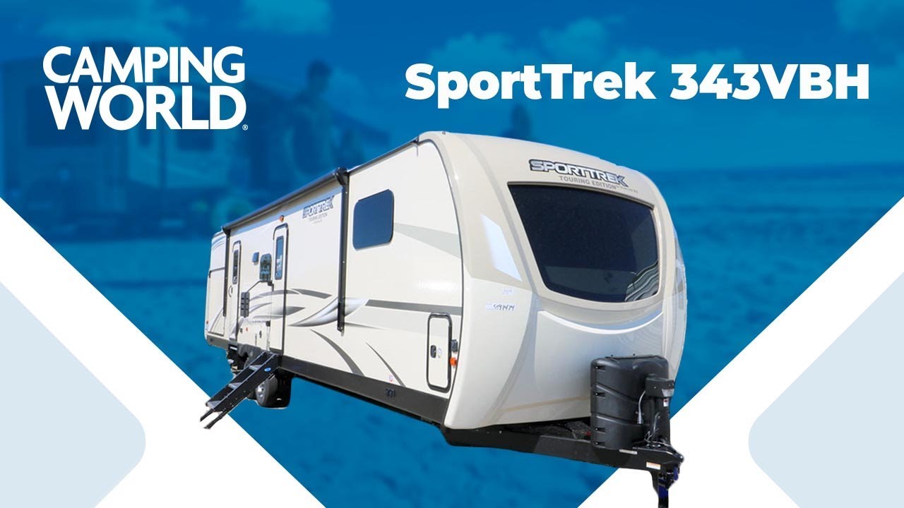 2020 SportTrek 343VBH Travel Trailer RV Review Camping World YouTube