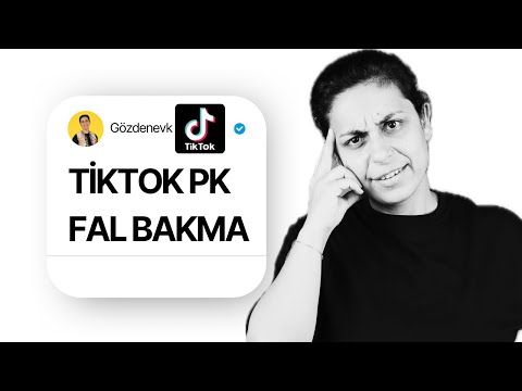 TİKTOK PK FAL BAKTIRMA