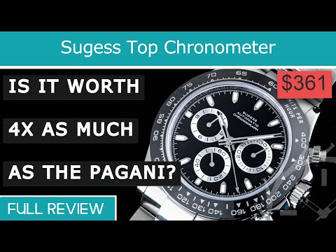 SUGESS TOP CHRONOMETER 自動巻 Chronometer Watch | Automatic Chronometer Watches | Sugess Watch