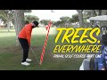 TREES... TREES EVERYWHERE | Peter Finch vs Rick Shiels | Pinhal Golf Course: Part 1