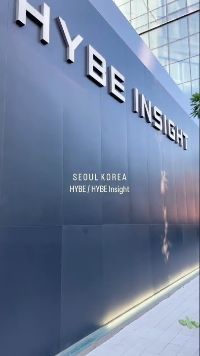 Hybe insights entertainment building tour 🥺🥺 #bts #hybe #shorts #building #tour