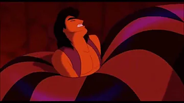 Does Jafar turn into a snake?