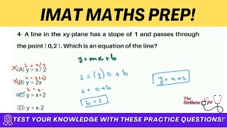 IMAT Maths Practice Questions