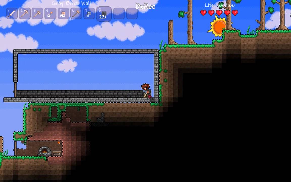 Terraria 俺の最初の一歩 Youtube