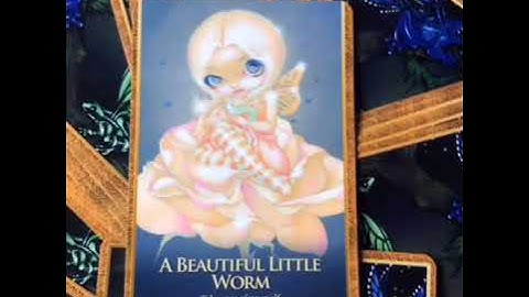 Learn Oracle Cards - Card 17 A Beautiful Little Worm Oracle Of The Shapeshifters