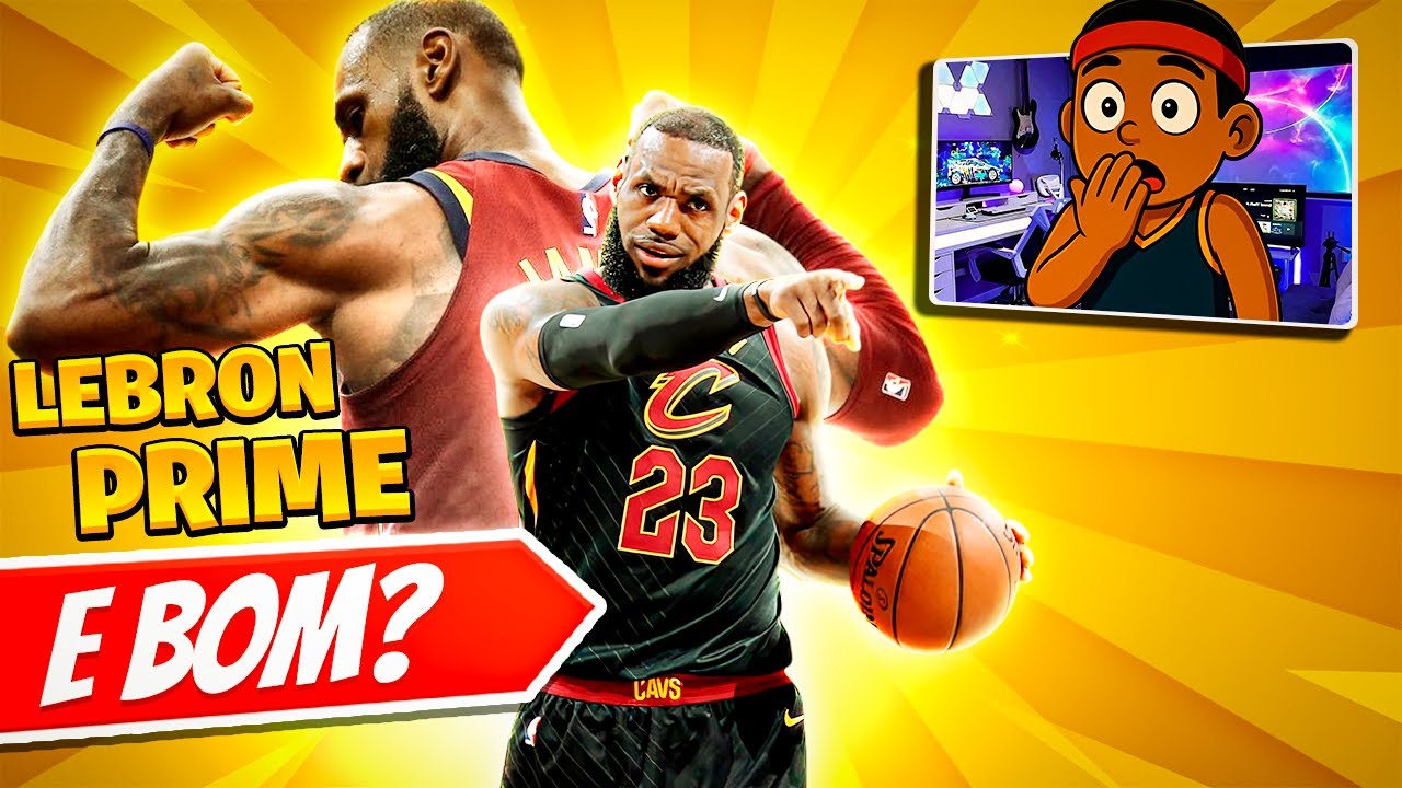 👑 TESTEI o LeBron PRIME no Dunk City! Ele é IMPARÁVEL?