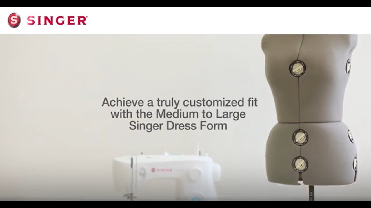 SINGER® Adjustable Dress Form- Medium/Large