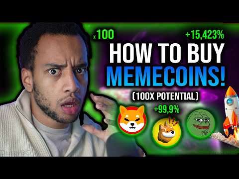 HOW TO BUY CRYPTO MEMECOINS SIMPLE GUIDE! (Pepe, SHIB, Bonk, WIF, Myro & more!)