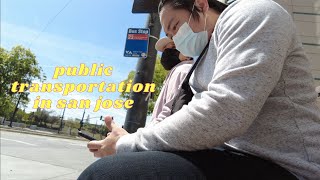 Take public transit with us | VTA light rail & bus, walking in San Jose