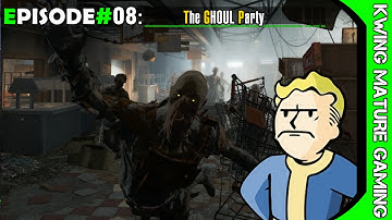 FALLOUT 4 - Gameplay Part 8 Party GHOUL
