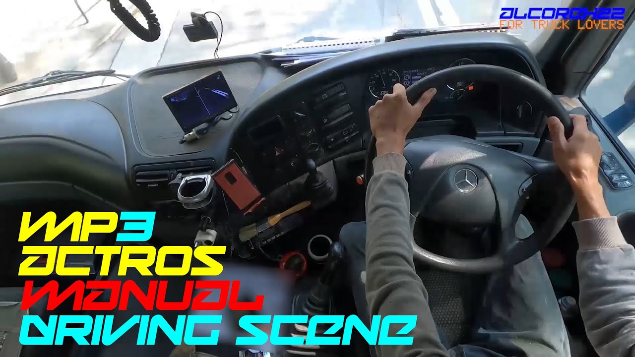 2013 MercedesBenz Actros MP3 5041 Driving Scene(Manual Transmission