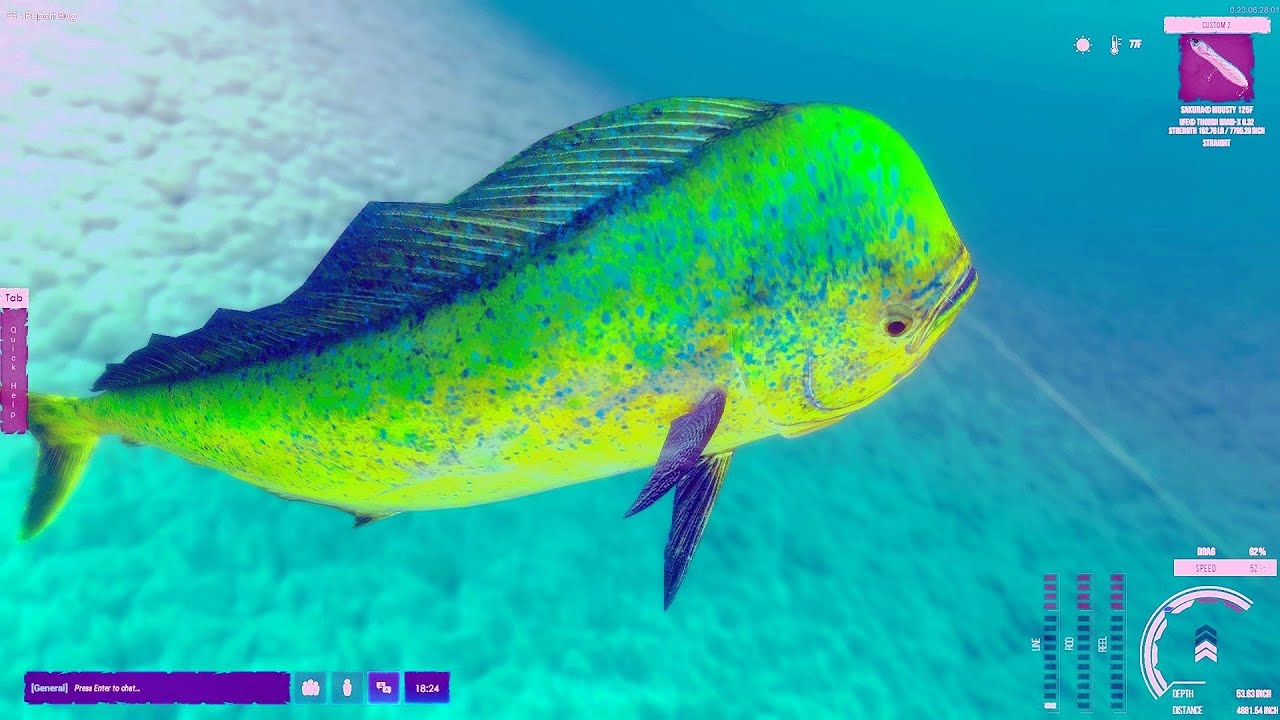 Ultimate Fishing Sim. 2 *5 STAR* MAHI MAHI 87.94lb! YouTube