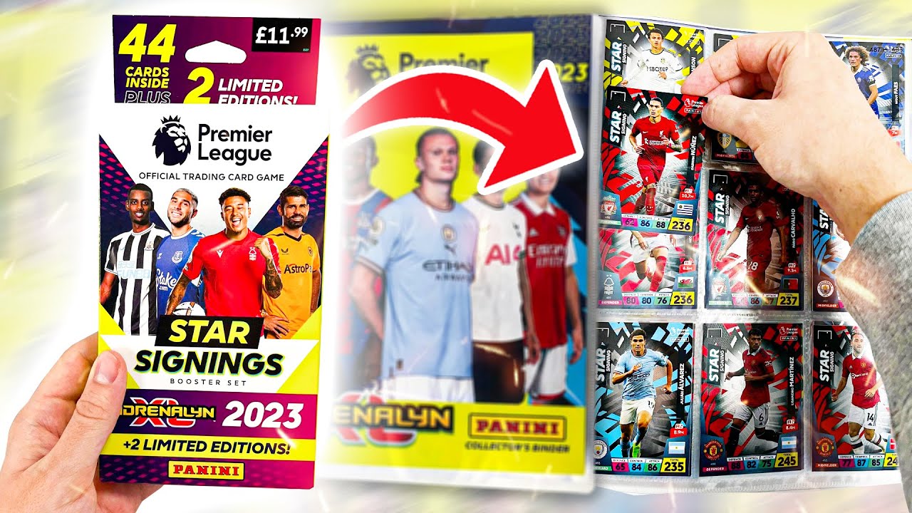 *NEW* STAR SIGNING Cards!! Panini Adrenalyn XL Premier League 2023