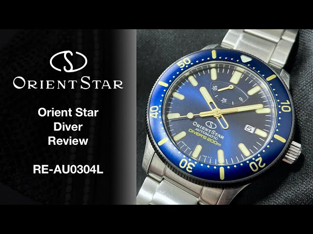 Orient Star Diver Limited Edition RE-AU0304L Review - YouTube