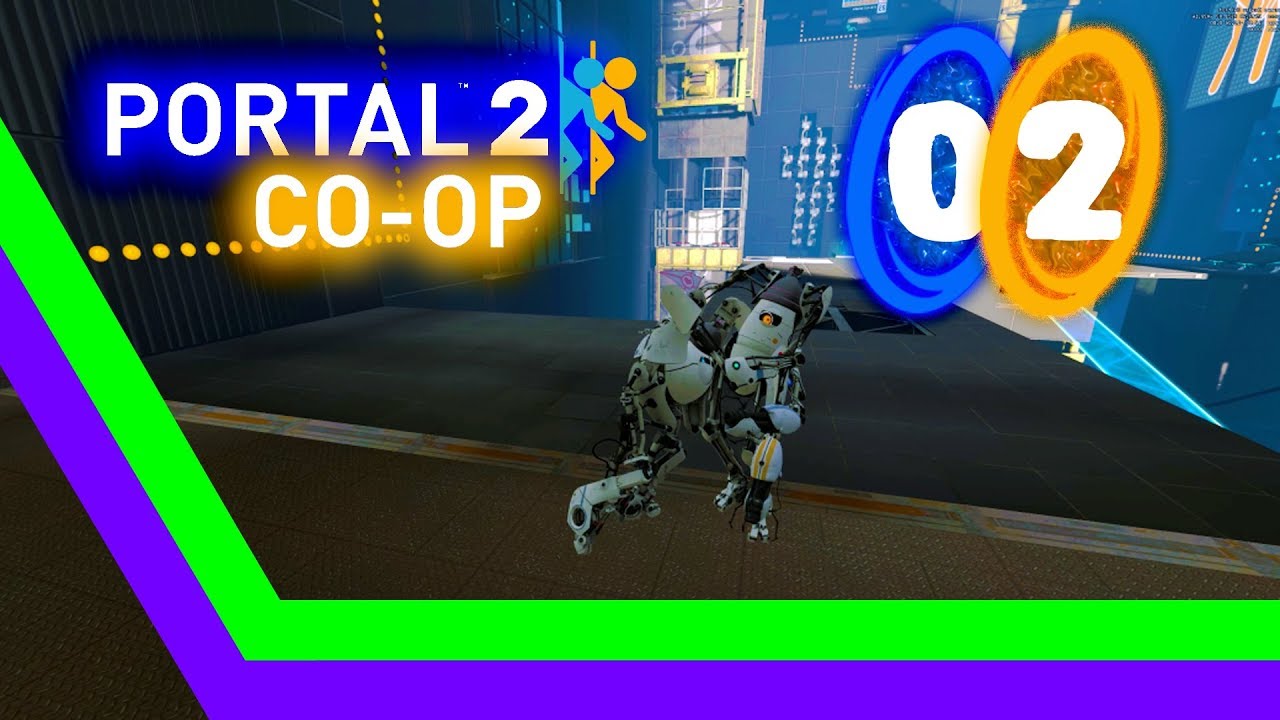 Let's Play Portal 2 Co-op Episode 2: Enrichment Hiccups - YouTube