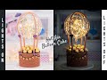 Amazing Hot Air Balloon Cake with Fairy Lights - Tan Dulce