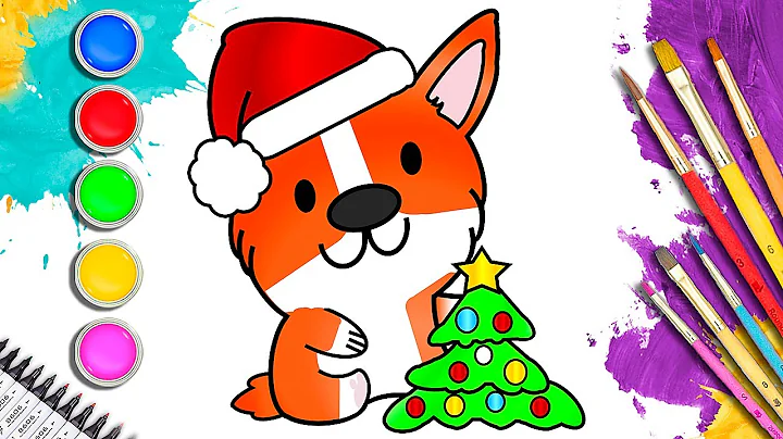 How To Draw A Puppy Present Folding Surprise
