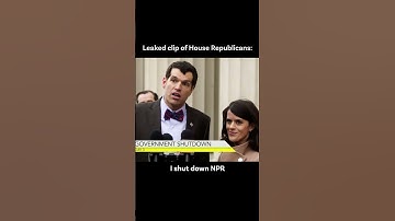 Leaked clip of House Republicans: