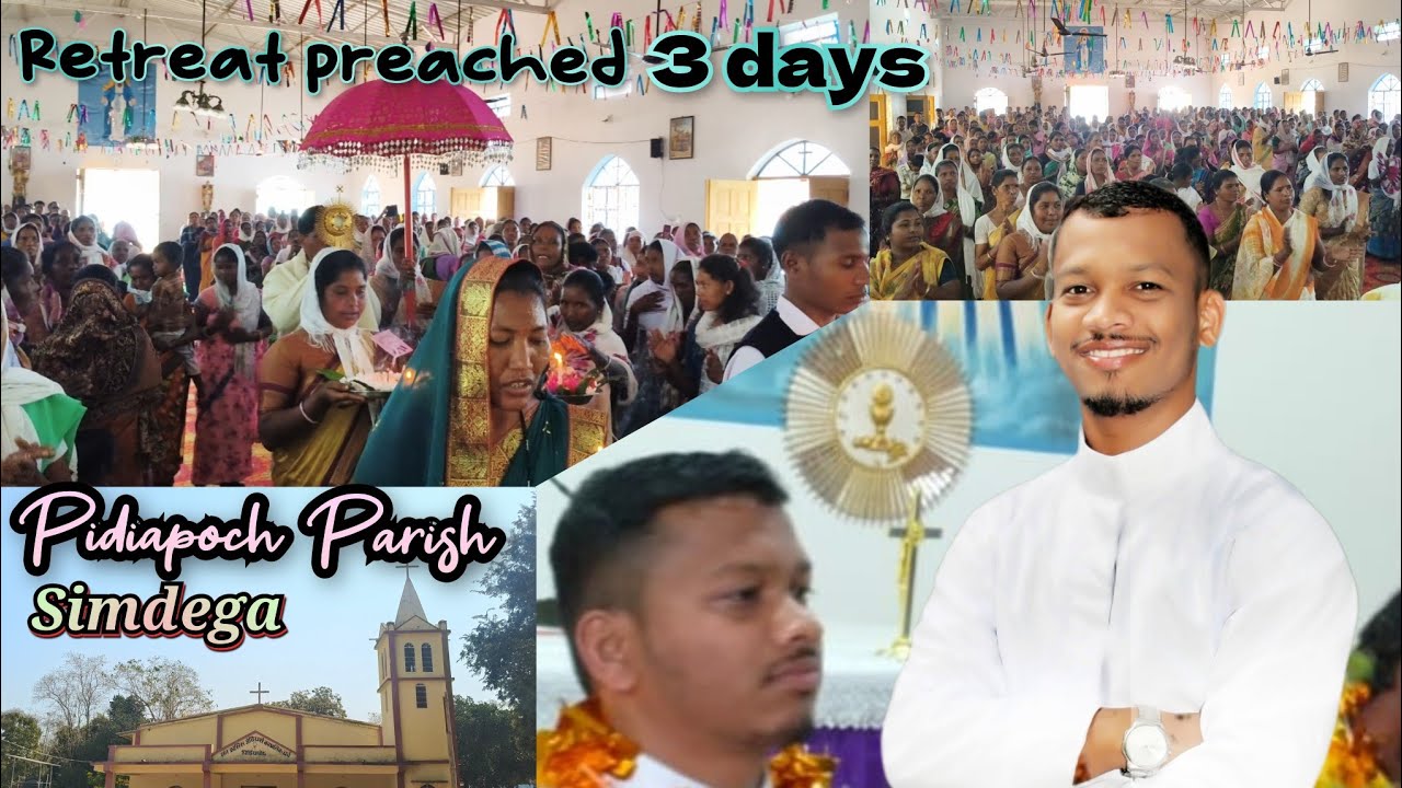 Jesus is with us. Sadri talk, Pidiapoch Parish Church, Simdega.Retreat talk.By Fr. Bimal Tirkey MSFS