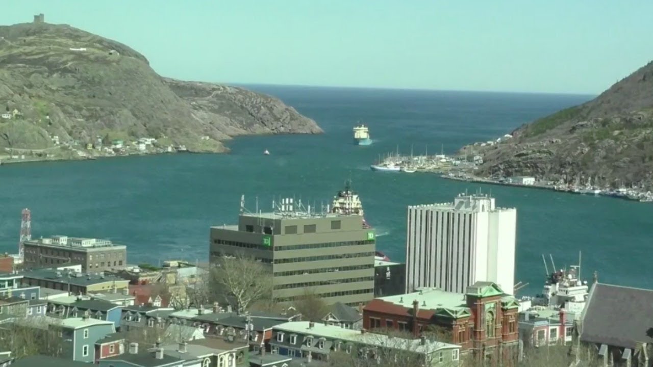 cam of Downtown St. John's YouTube