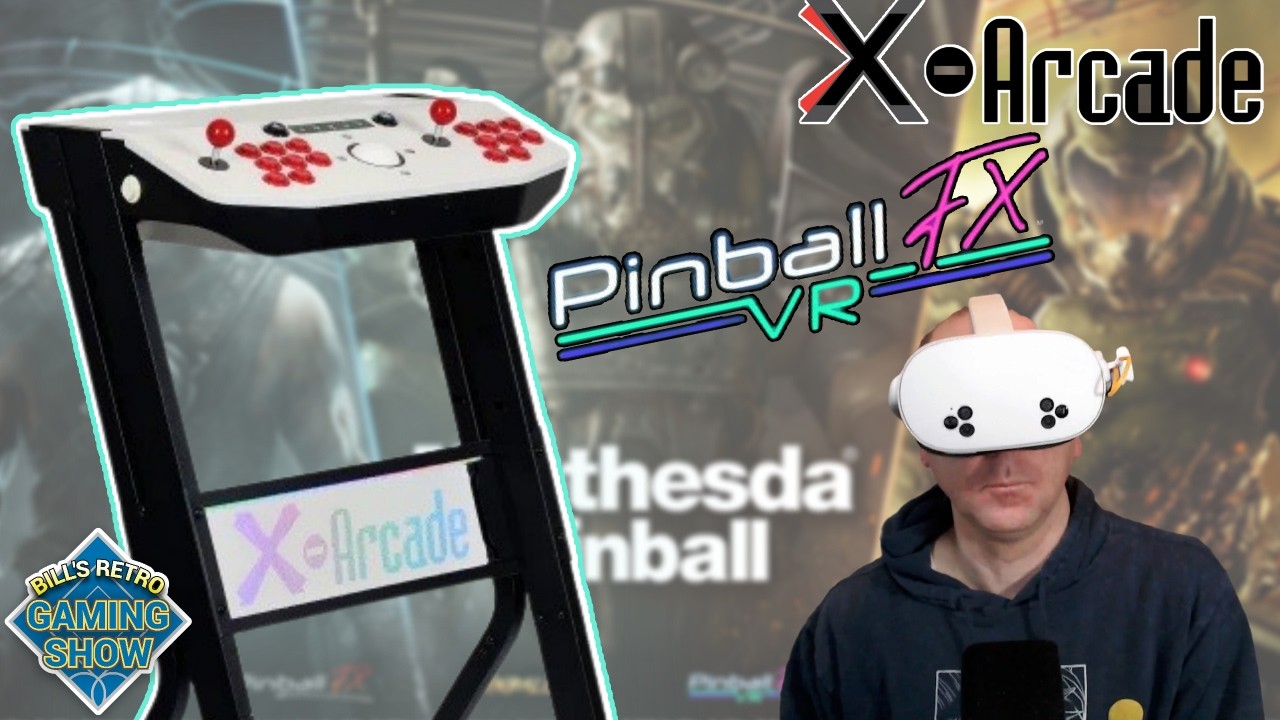 X-Arcade Pinball FX VR Review - Bethesda Pinball Gameplay - YouTube