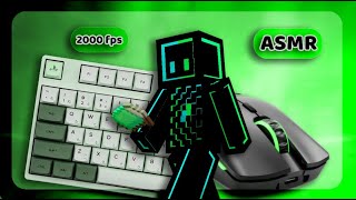 Green Theme | Keyboard + Mouse ASMR Sounds | Gamster BedWars