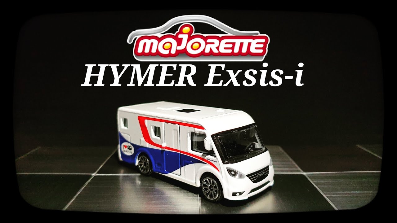 Camping car Hymermobil EXSIS-1 Majorette Explorer 1/68