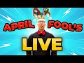 A fool's livestream! - Herr Antrim's got jokes.