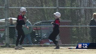 Wells softball team rallies for win