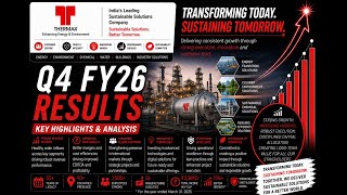 Thermax Q4 FY26 Quarterly Concall Highlights | Key Takeaways & Outlook #Thermax #Q4FY26 #EarningsCal