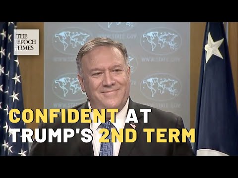 "There will be a smooth transition to a second Trump administration," says Secretary Pompeo