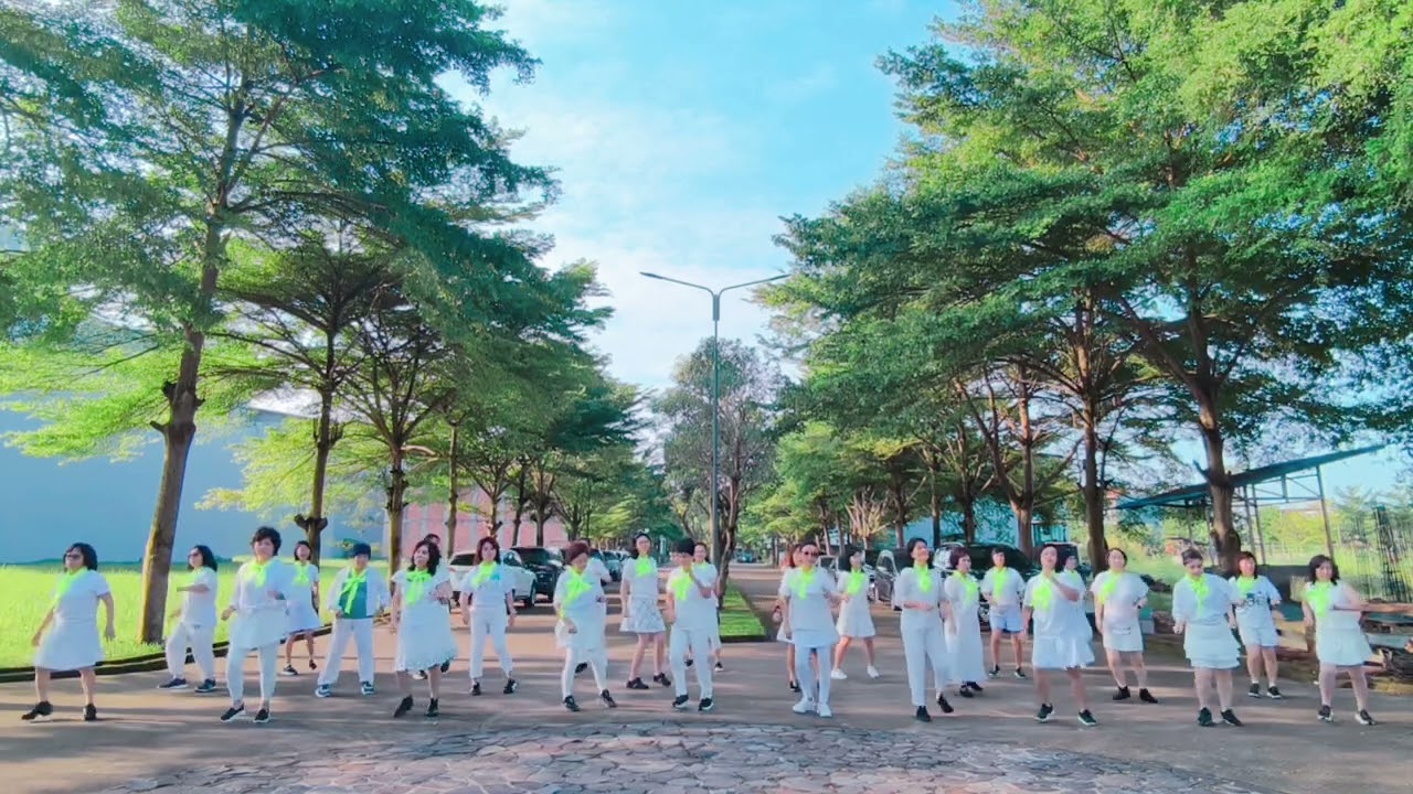 Ai Pia Cia Eh Iang (爱拼才会赢) - Line Dance / Demo : RaTu TamKen LDC Palembang