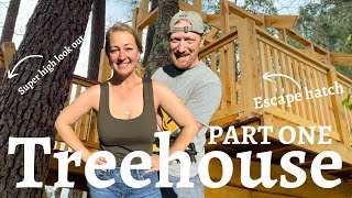 Building the ULTIMATE Treehouse on our Portugal Homestead