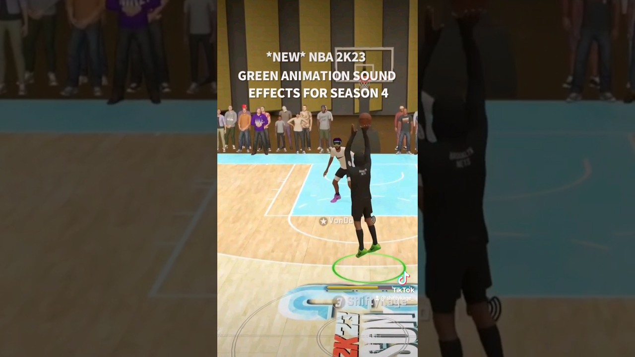 WHAT IF THEY ADDED GREEN ANIMATION SOUND EFFECTS TO NBA 2K23? 🤔😂