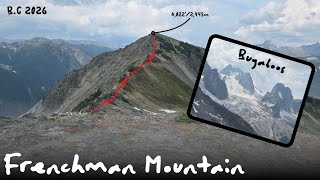 Easiest climb in the Bugaboos | Frenchman Mountain | 8,022ft | British Columbia