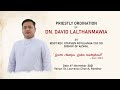 Priestly Ordination of Rev Fr. David Lalthanmawia - Felicitation Program