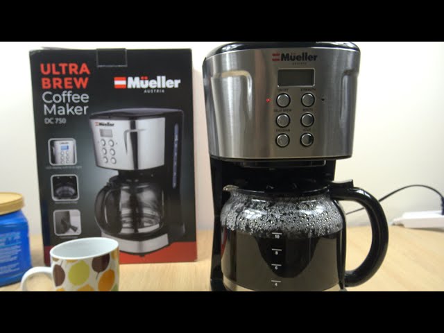 Mueller Ultra Brew 12 Cup Coffee Maker Demo 