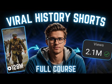 How I Make Viral WW2 History Shorts - FULL Course ($900/Day)
