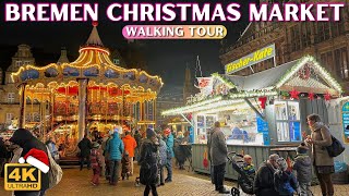 Beautiful Bremen Christmas Market Walking Tour 2023 🎄