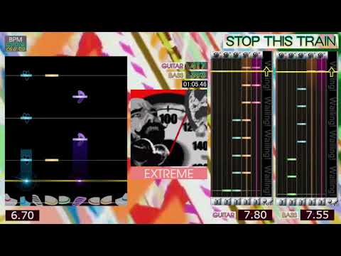 GITADORA / STOP THIS TRAIN - EXTREME (GUITARFREAKS 6thMIX & drummania 5thMIX)