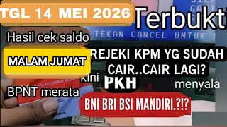 TERBARU BARU SAJA MENYUSUL CAIR PKH/BPNT TAHAP 2 MALAM INI BAHAGIA SILAKAN CEK WILAYAH INI