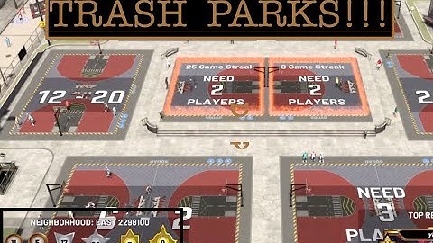 HOW TO GET TRASH PARKS IN 2k20. MOST EASY WAY TO GET WINS, VC, REP, AND BADGES!!!
