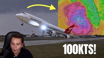 I Flew Into HURRICANE MILTON In The Flight Simulator (I crashed)