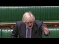 LIVE: UK Prime Minister Boris Johnson takes questions in parliament